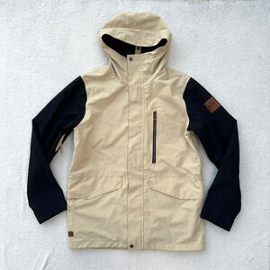 QUIKSILVER MISSION 3-in-1 Snow Jacket EQYTJ03219 - TGL0 - Size Medium Twill